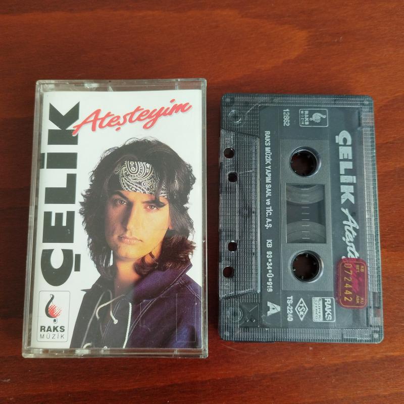 Çelik – Ateşteyim / 1993 Türkiye Basım 2. El Kaset