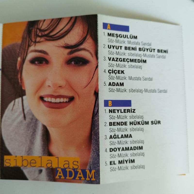 Sibel Alaş - Adam / 1995 Türkiye Basım 2. El Kaset