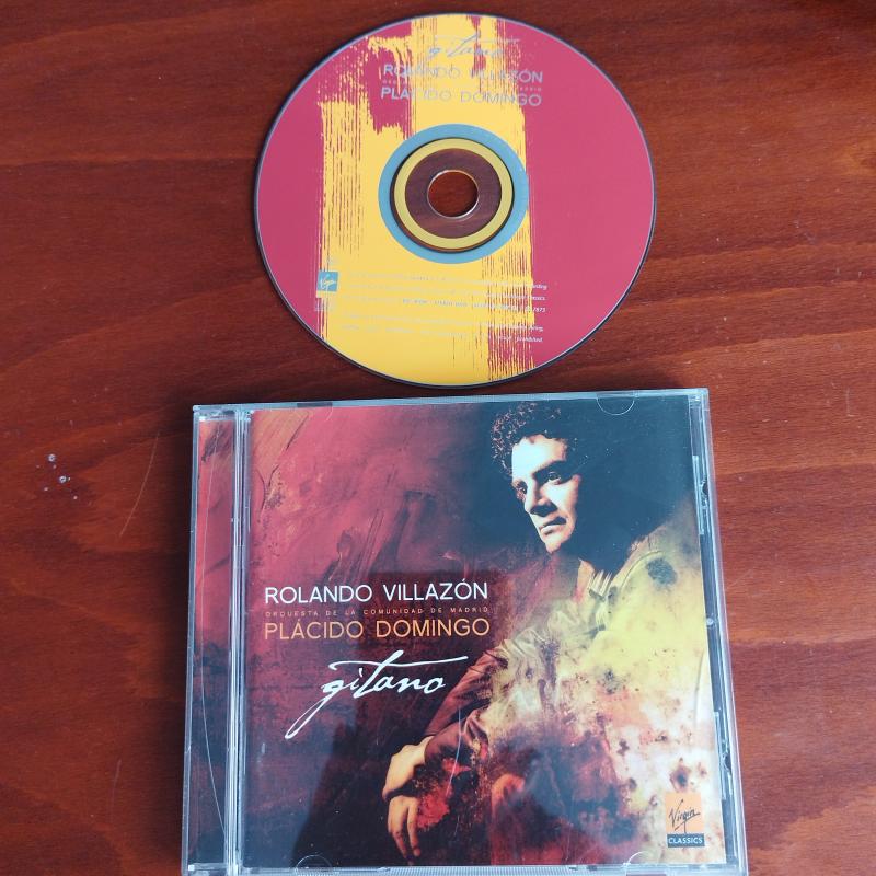 Rolando Villazón / Orquesta De La Comunidad De Madrid / Placido Domingo – Gitano Zarzuela Arias - 2007 Avrupa Basım - 2. El CD Albüm/Opera