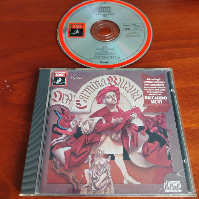Orff, Riccardo Muti,Jonathan Summers, John Van Kesteren,Southend Boys’ Choir, Philhar- 2. El CD