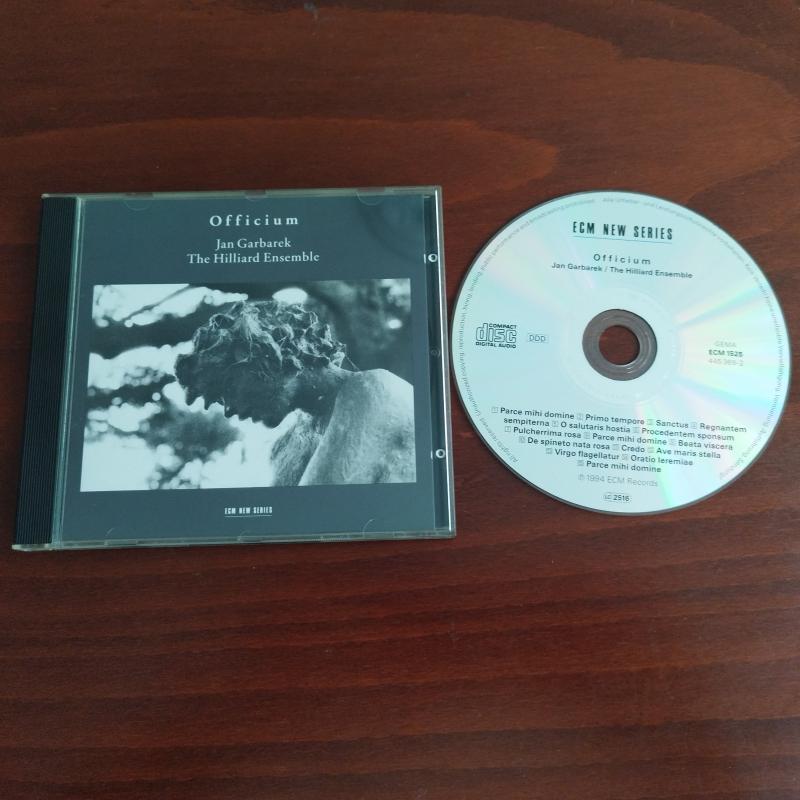 Jan Garbarek / The Hilliard Ensemble – Officium - 1994 Almanya Basım -  2. El CD Albüm