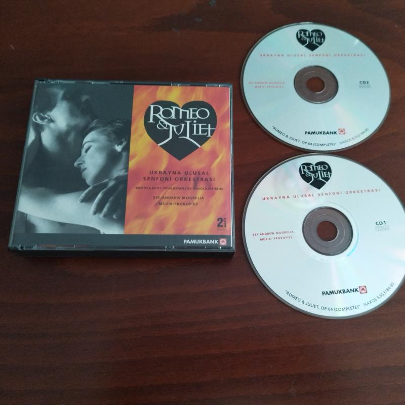 Romeo & Juliet / Ukrayna Ulusal Senfoni Orkestrası - PAMUKBANK  –   -  2. El 2xCD Albüm