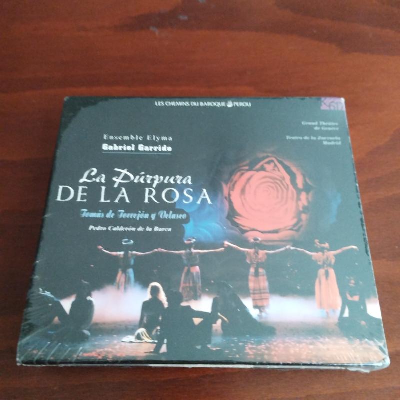 Tomás de Torrejón Velasco Barca, Garrido – La púrpura de la rosa- 2. El 2XCD Albüm /Jelatinli
