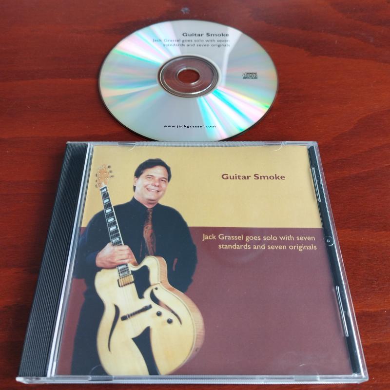 Guitar Smoke / Jack Grassel goes solo with seven standards and seven originals  -  2. El CD  Albüm