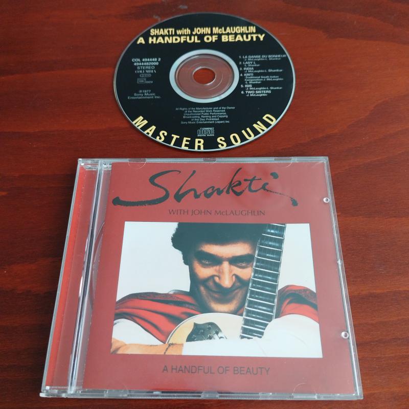 Shakti With John McLaughlin – A Handful Of Beauty - 1999 Avrupa Basım - 2. El CD Albüm
