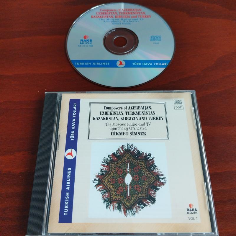 Hikmet Şimşek – Composers of Azerbaijan, Uzbekistan, Turkmenistan /THY - 2. El CD
