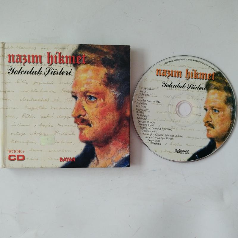 Nazım Hikmet / Yolculuk Şiirleri  -  Türkiye Basım-  2. El CD + Book