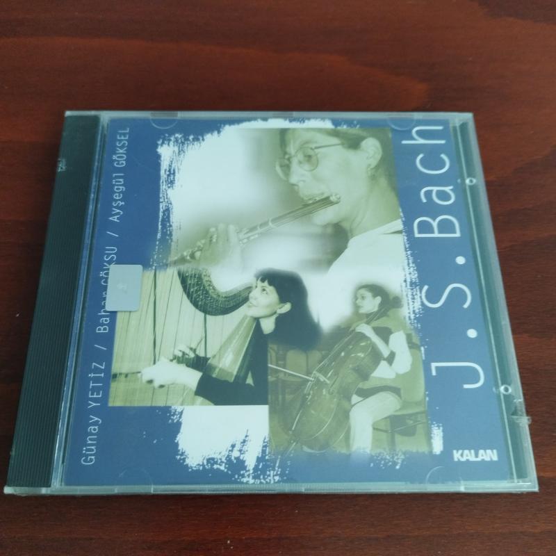 Günay Yetiz - Bahar Göksu - Ayşegül Göksel / J.S.Bach  - 1998 Türkiye Basım  Albüm/Jelatinli
