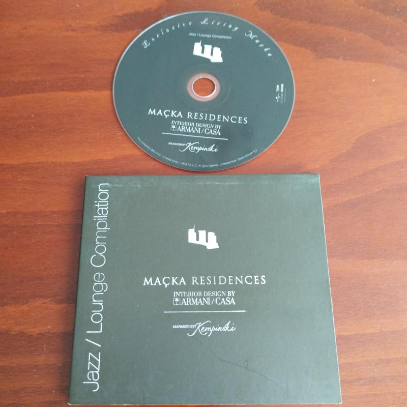 Jazz/Lounge Compilation  - Maçka Residences -  Türkiye Basım - 2. El CD Albüm