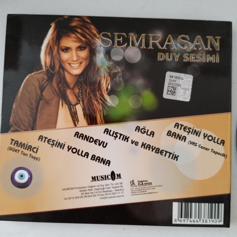 Semrasan - Duy sesimi -  Türkiye Basım - 2. El CD Albüm