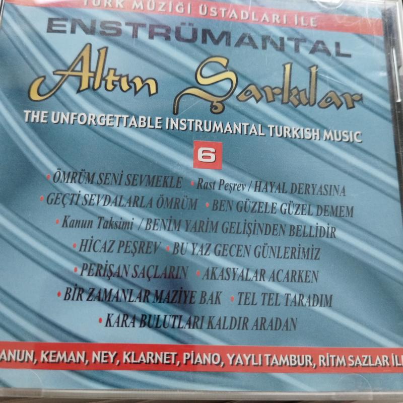 Enstrümantal Altın Şarkılar 6  -  Türkiye Basım - 2. El CD Albüm