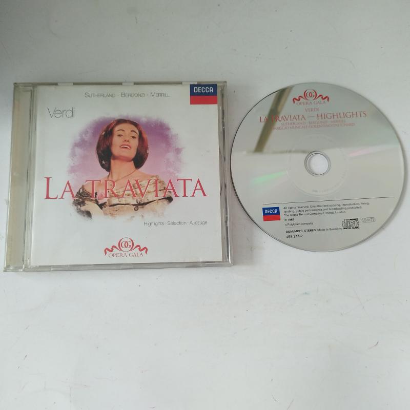 Verdi / La Traviata - 1998 Almanya Basım - 2. El CD Albüm