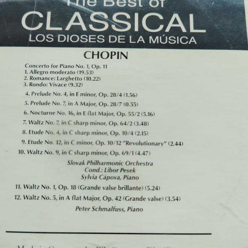 Chopin / The Best Of Classical - 1992 Almanya Basım - 2. El CD Albüm
