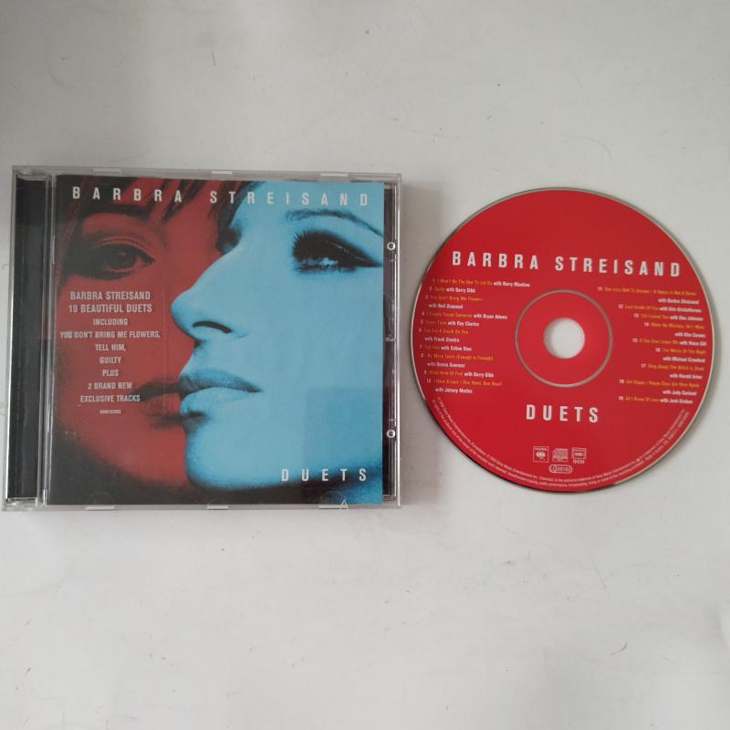 Barbra Streisand – Duets - 2002 Avrupa Basım - 2. El CD Albüm