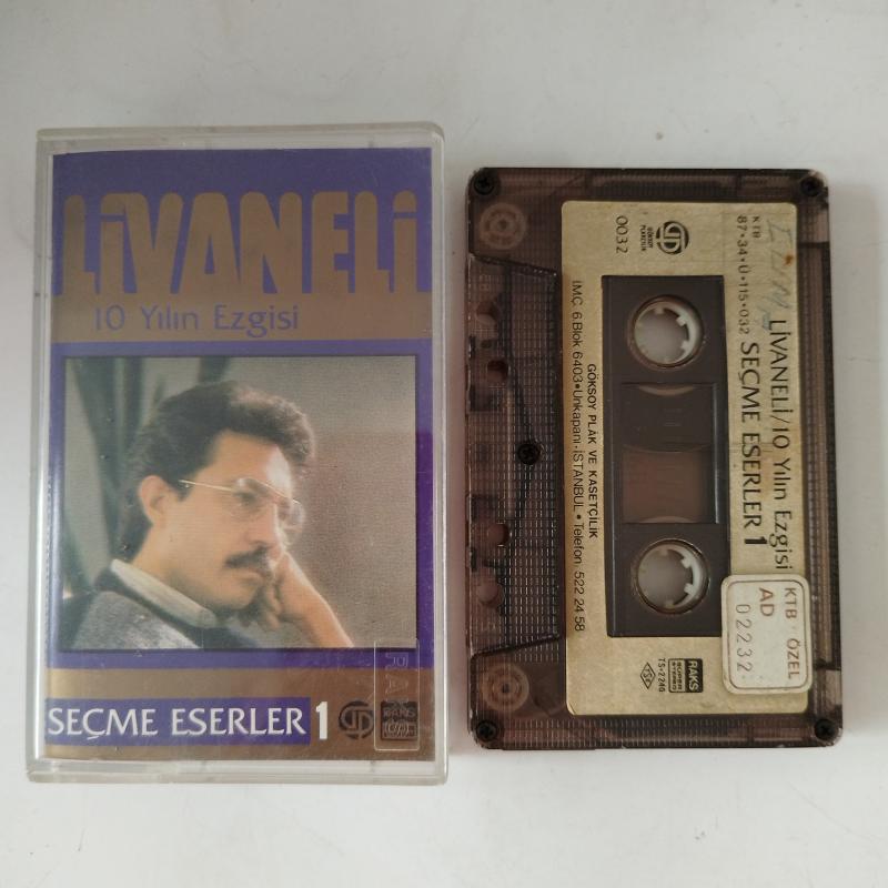 Livaneli – 10 Yılın Ezgisi - 1986 Türkiye Basım 2. El Kaset