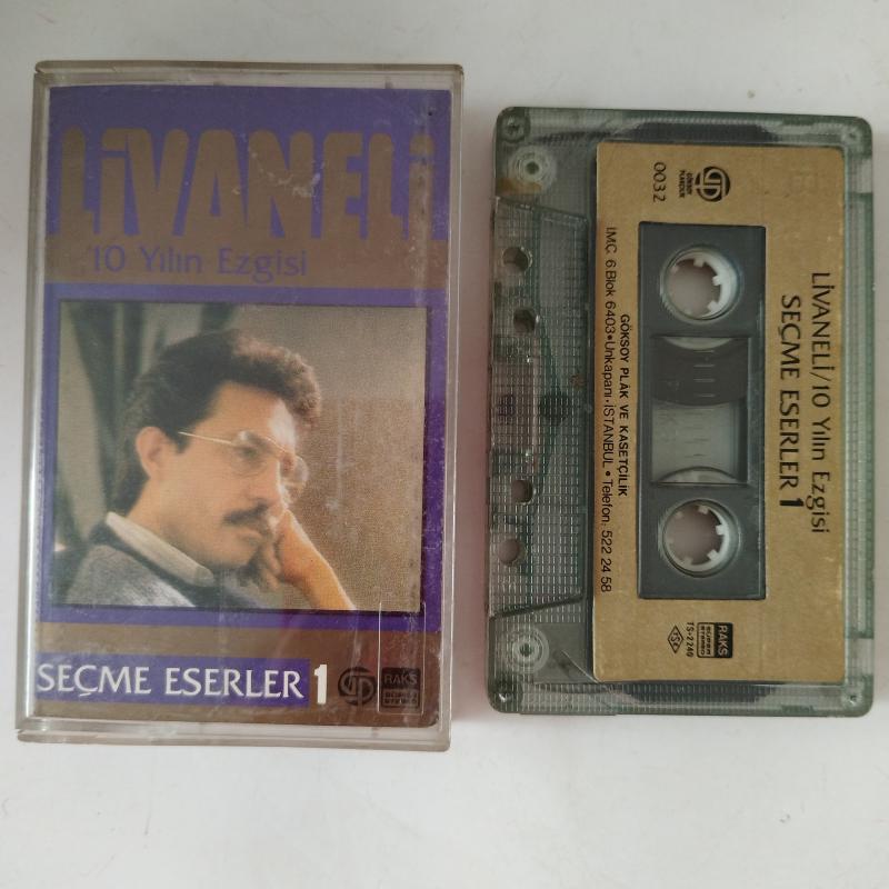 Livaneli – 10 Yılın Ezgisi - 1986 Türkiye Basım 2. El Kaset