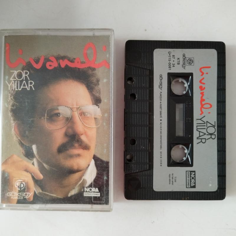 Livaneli – Zor Yıllar- 1987 Türkiye Basım 2. El Kaset