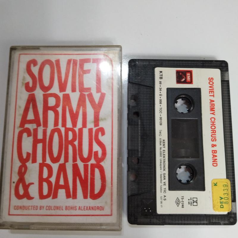 Soviet Army Chorus & Band Conducted By Colonel Boris Alexandrov - 1989 Türkiye Basım 2. El Kaset