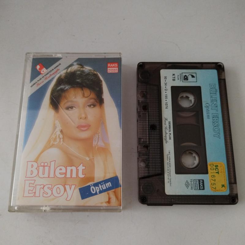 Bülent Ersoy ‎– Öptüm  –  1990 Türkiye Basım 2. El Kaset