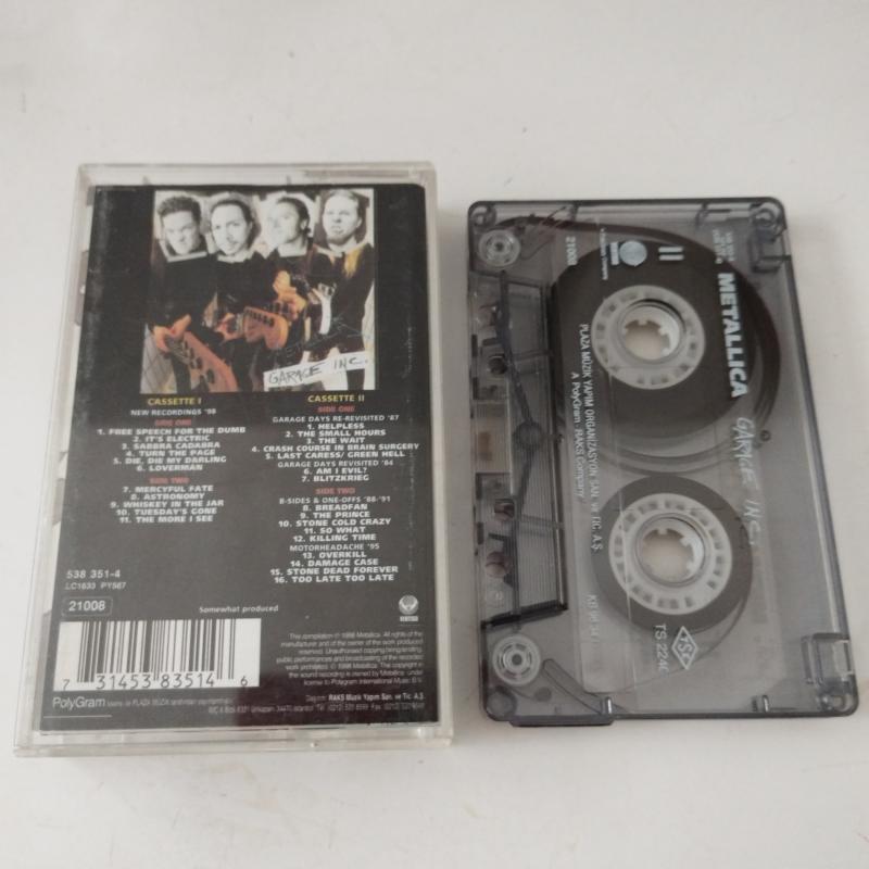 Metallica – Garage Inc. II – 1998 Türkiye Basım 2. El Kaset
