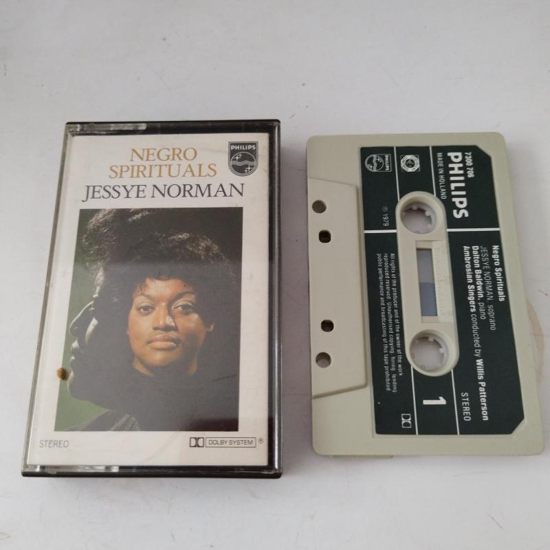 Jessye Norman – Negro Spirituals –  1979 Hollanda Basım 2. El Kaset