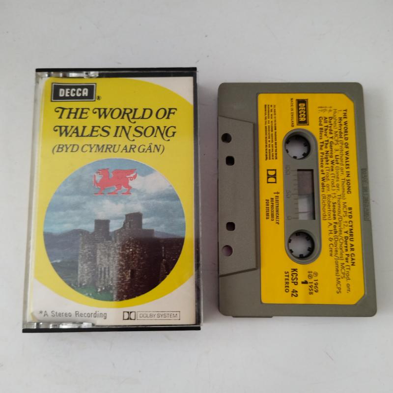 The World Of Wales In Song (Byd Cymru Ar Gân) – 1969 İngiltere Basım 2. El Kaset