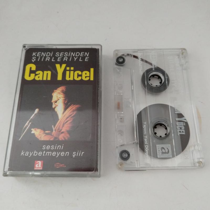 Can Yücel – Sesini Kaybetmeyen Şiir / Kendi Sesinden Şiirleriyle – 1987 Türkiye Basım 2. El Kaset
