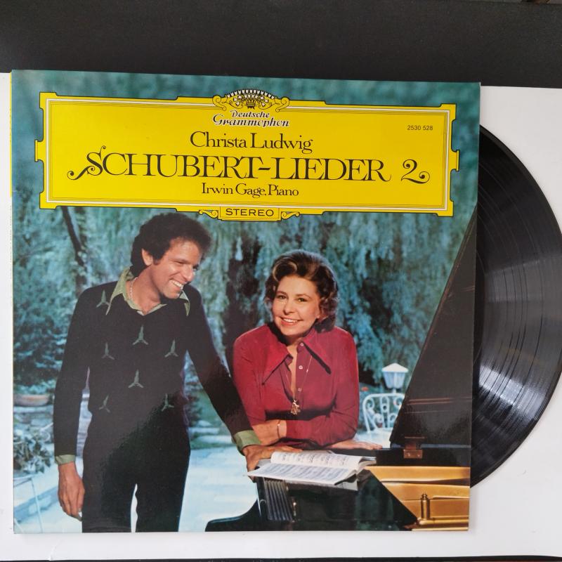 Schubert, Christa Ludwig, Irwin Gage /Schubert-Lieder 1-2 /1974-75 İngiltere Basım 33 Lük 2XLP Plak