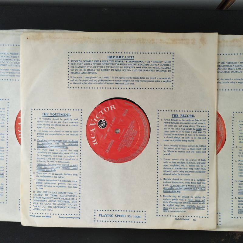 Gluck/ Verrett, Moffo And Raskin Orfeo Ed Euridice 1966 İngiltere Basım 3xLP Box Set 2.el