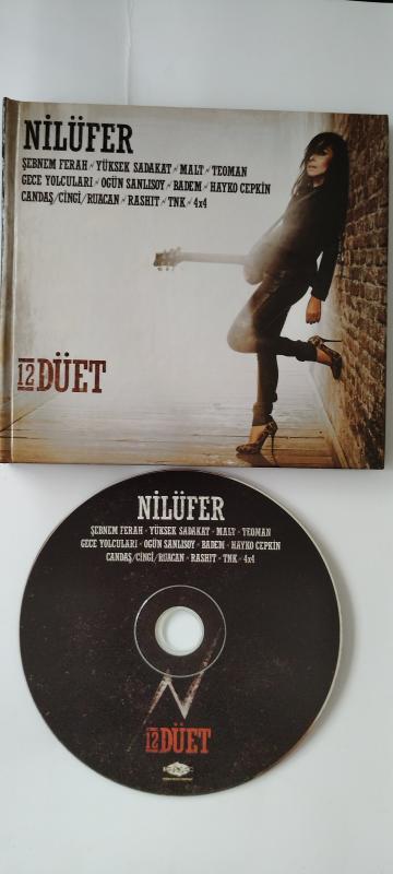 Nilüfer – 12 Düet - 2011 Türkiye Basım 2. El CD Digipak Kitapçıklı Albüm