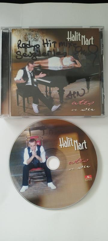 Halit Nart / Ateş ve Su  –    Türkiye Basım  2. El CD  Albüm / İthaflı İmzalı