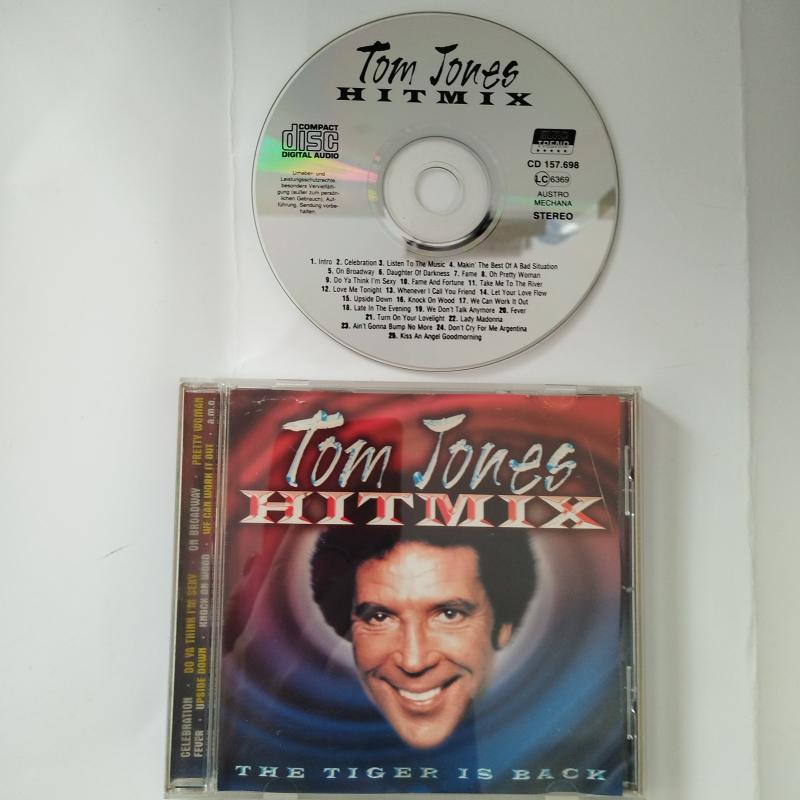Tom Jones – Hitmix - The Tiger Is Back – Avusturya Basım 2. El CD Albüm