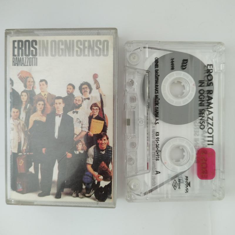 Eros Ramazzotti ‎– In Ogni Senso  - 1995 Türkiye Basım 2. El Kaset