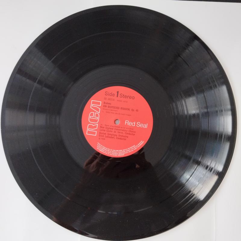 Brahms A German Requiem, Op. 45 / Four Serious Songs, Op. 121 -1970 İngiltere Basım Double LP Plak