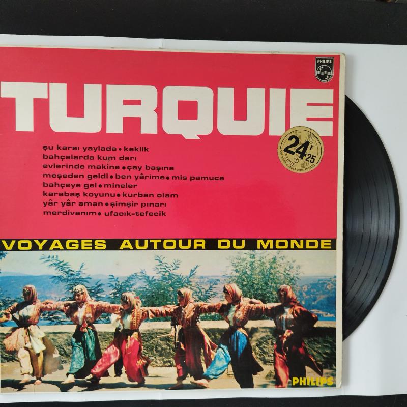 Turquie - Fransa Basım Albüm - 33 lük LP Plak