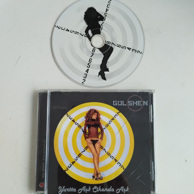 Gülshen  ‎–  Yurtta Aşk Cihanda Aşk  -   2006 Türkiye Basım - 2. El CD Albüm