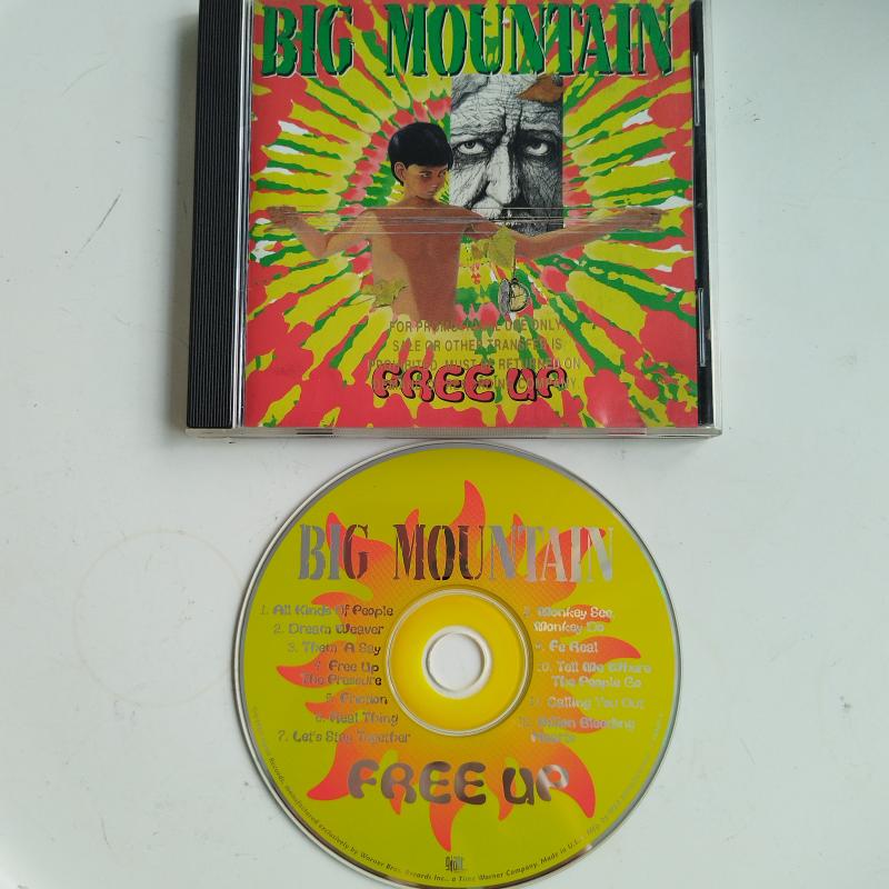 Big Mountain – Free Up - 1997 Amerika Basım - 2. El CD Albüm