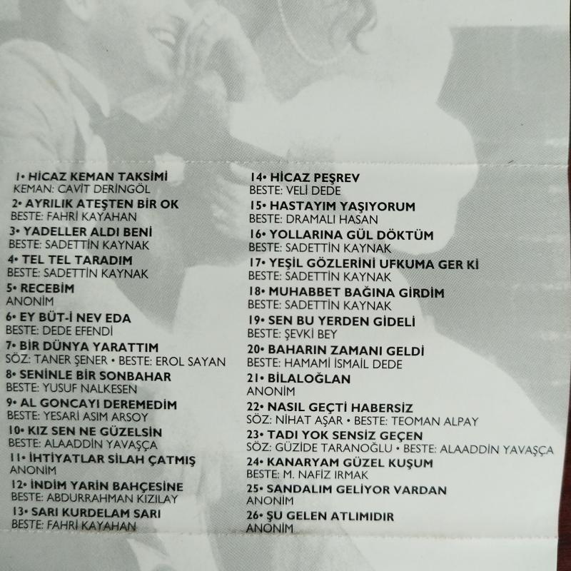 Gönül Şarkılarımız 4 - 1994 Türkiye Basım 2. El Kaset