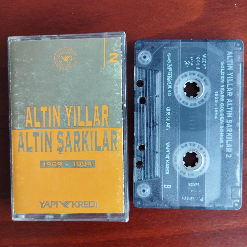 Altın Yıllar Altın Şarkılar (1969-1994) - 1995 Türkiye Basım - Yapı kredi Yayınları - 2. El Kaset