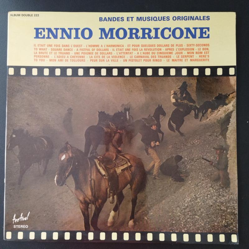 Ennio Morricone Bandes Et Musiques Originales( Soundtrack) -1976 Fransa Basım Double LP Plak -2.El