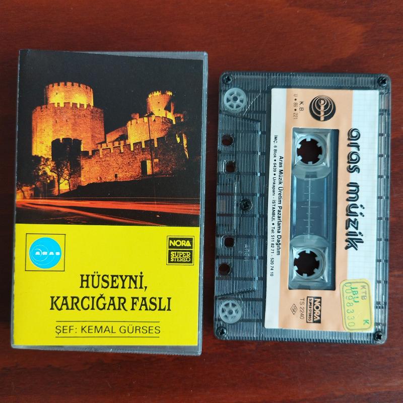Hüseyni Karcığar Faslı / Şef: Kemal Gürses - 1989 Türkiye Basım 2. El Kaset