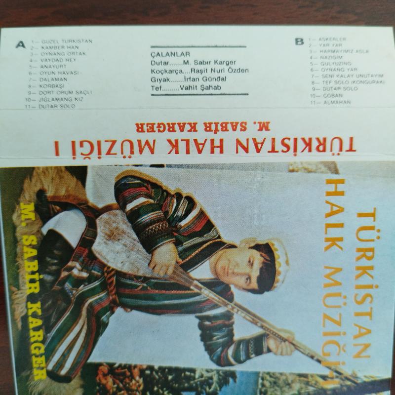 Türkistan Halk Müziği / Sabir Karger  - 2. El Kaset