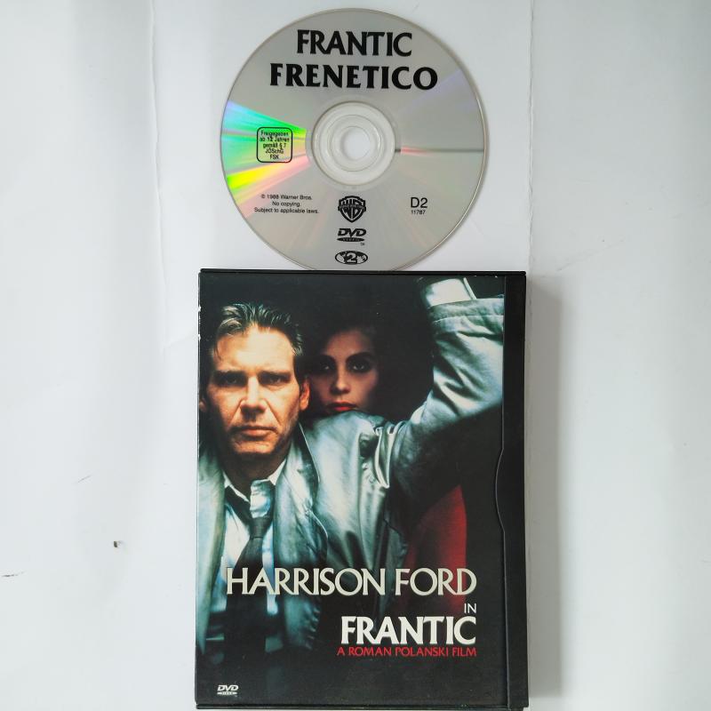 In Frantic  / Harrison Ford - A Roman Polanski Film - 2. El  DVD Film ( Karton Kapak)