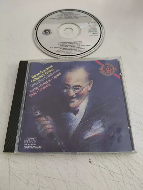 Benny Goodman - Compositions & Collaborations - Bartók, Bernstein, Copland, Stravinsky - CD -2.el