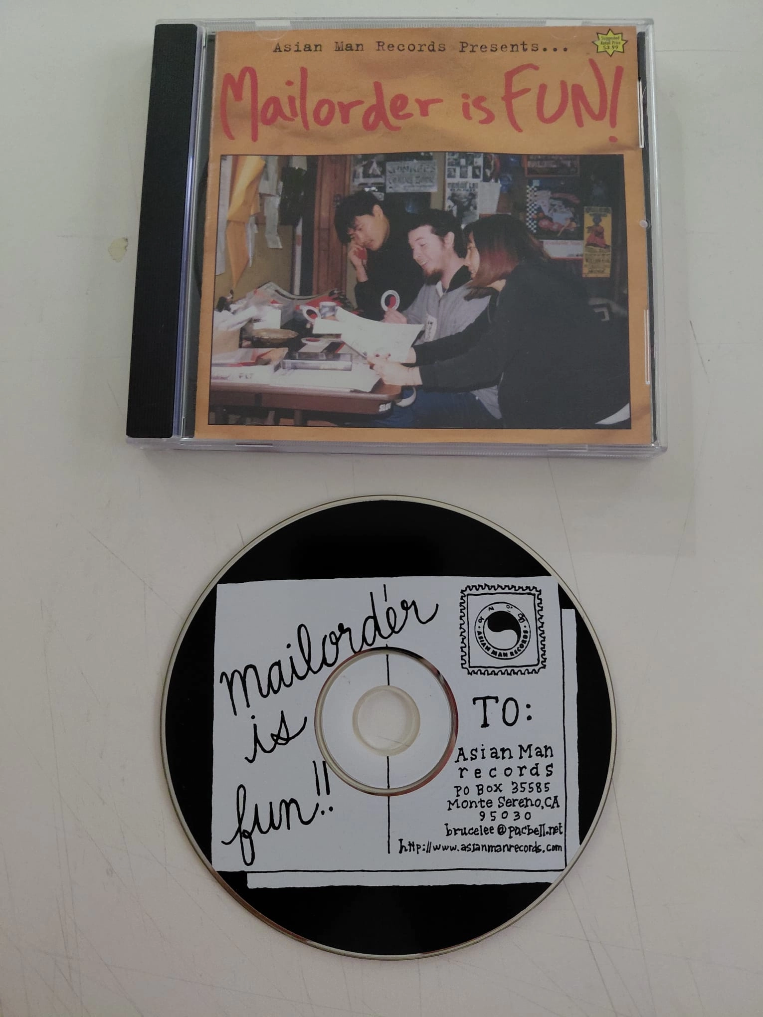 Mailorder Is Fun (Slapstick, Korea Girl...) – 1998 USA  Basım - CD Albüm-2.el
