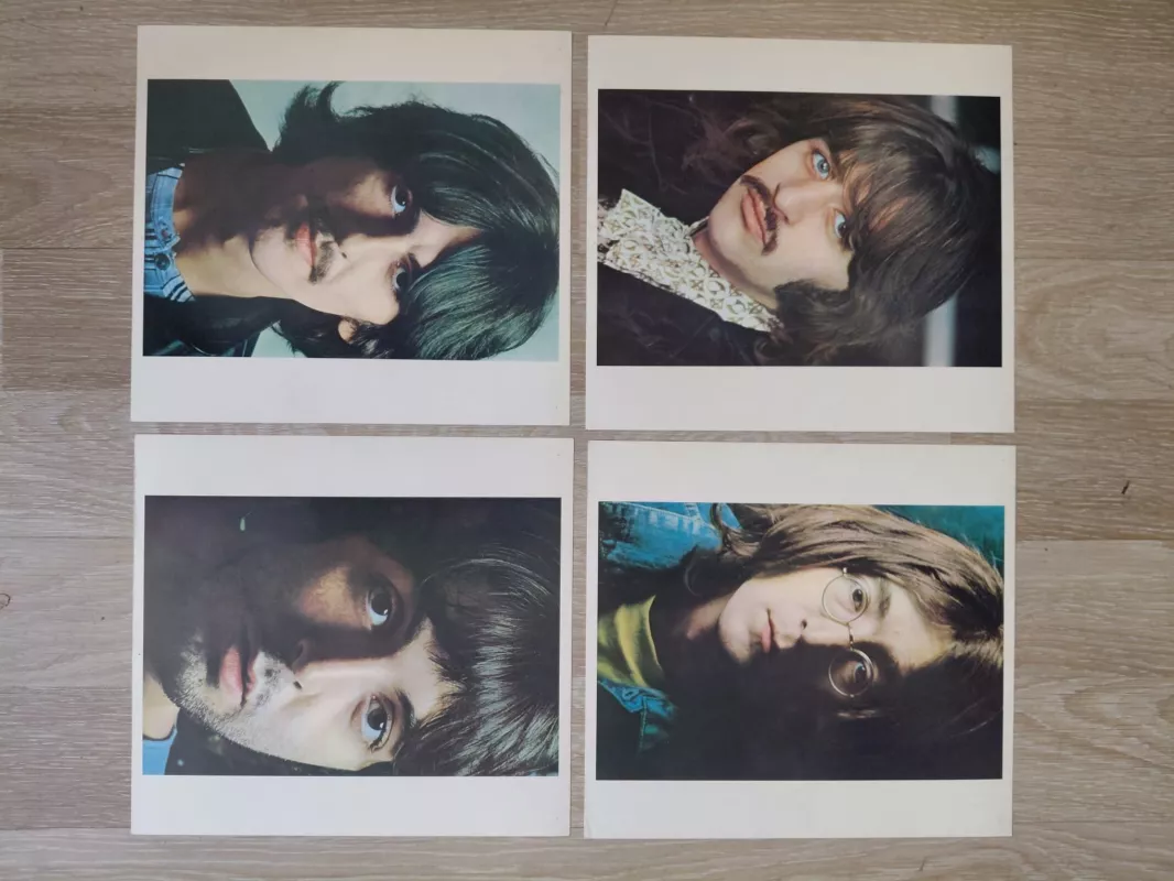 THE BEATLES - The Beatles / White Album - 1976 Japonya Basım 2xLP Plak/Posterli - Dönem Basım