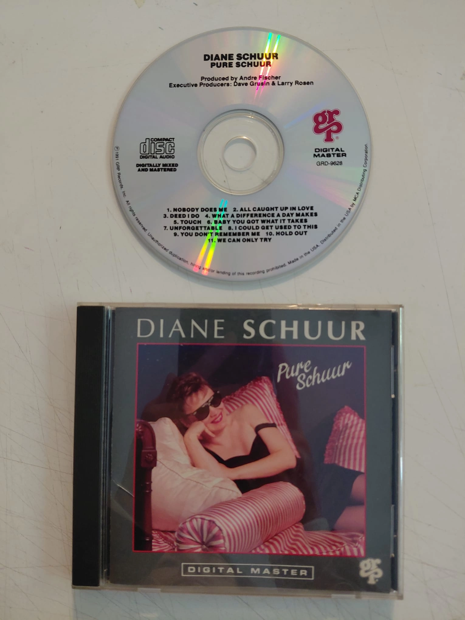 Diane Schuur – Pure Schuur - 1991 Amerika Basım CD Albüm-2.el
