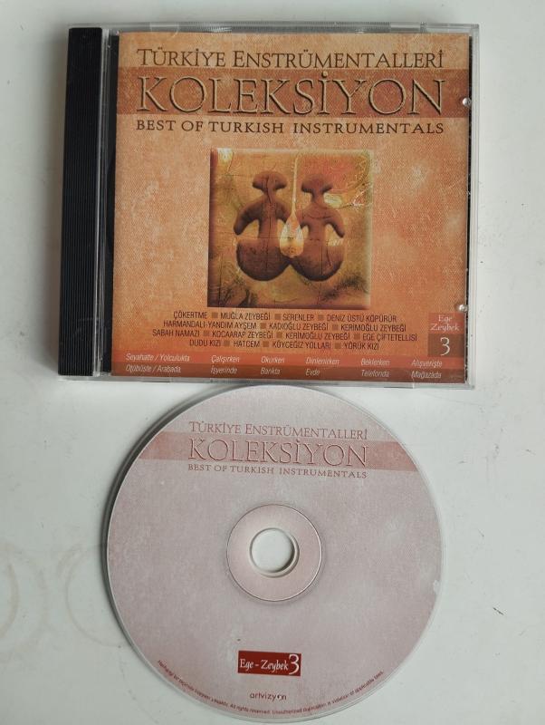 Türkiye Enstrümentalleri Koleksiyon / Ege Zeybek 3 – Türkiye Basım  2. El CD Albüm