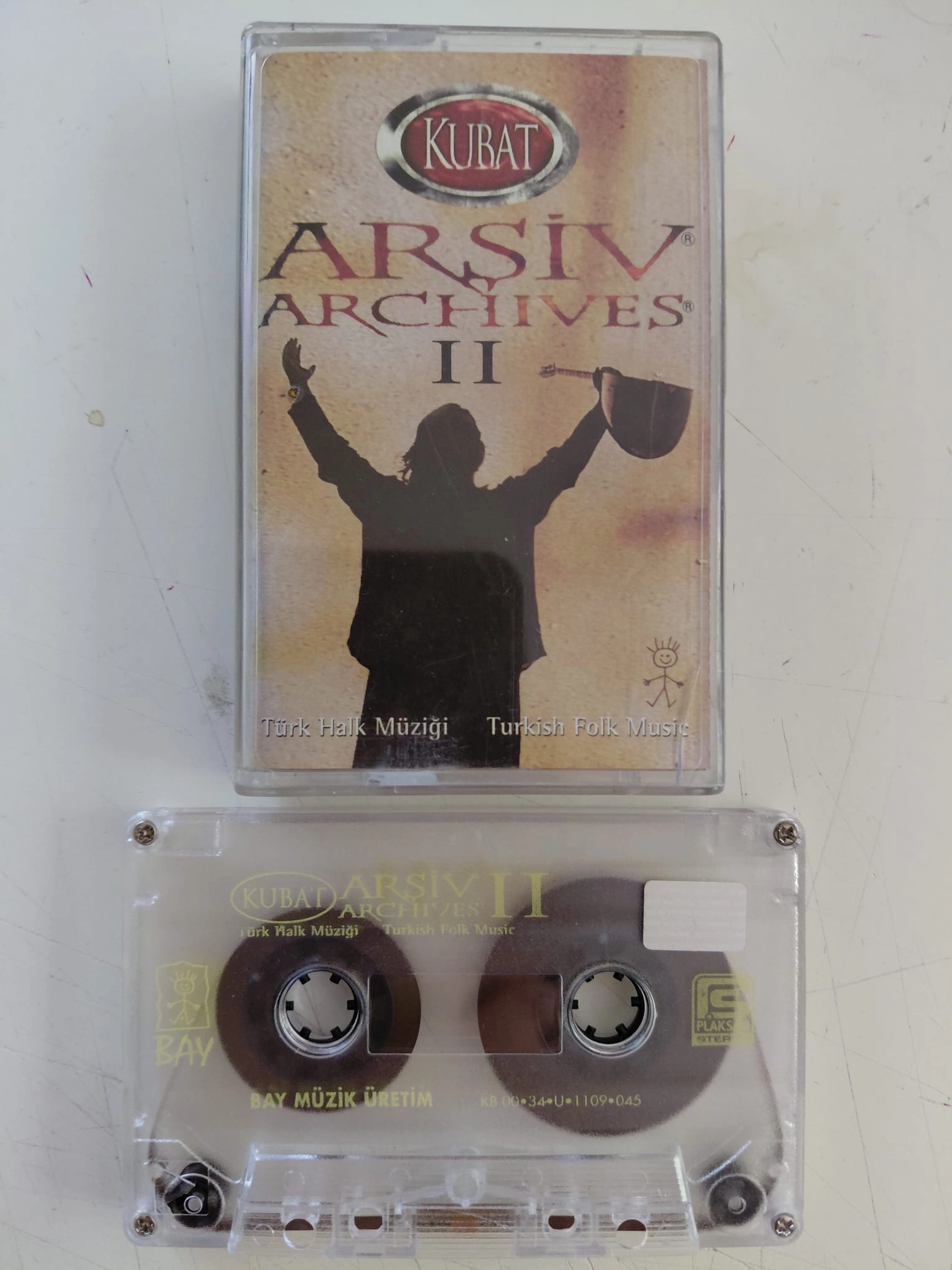 Kubat – Arşiv Archives II - 2001 Türkiye Basım Kaset Albüm-2.el