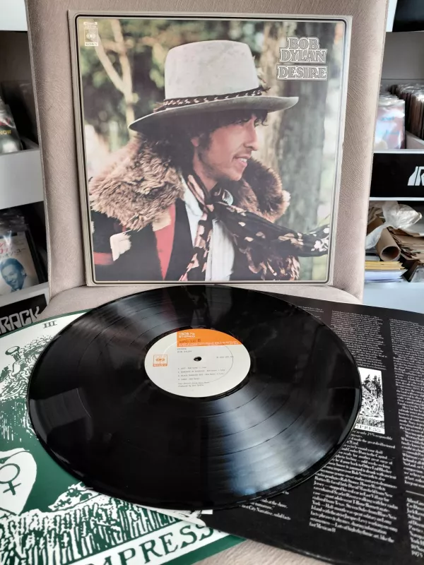 Bob Dylan – Desire (One More Cup Of Coffee) - 1976 Japonya Basım LP Plak-2.el